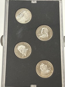 Lost States 4-Coin Commemorative Coin Set With Story & Display