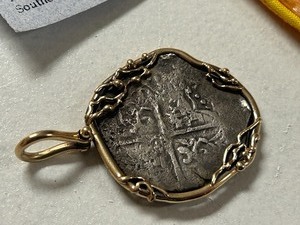 Spanish Galleon Nuestra De Atocha Shipwreck Coin -- Pieces Of Eight Silver Coin