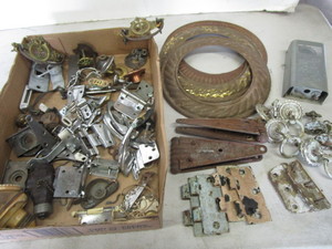 lot 53 image: Cabinet Hardware, Vintage Alarm