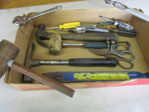 lot 58 image: Tools - Pliars, Pry Bar