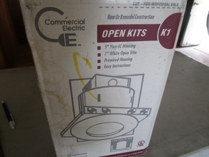 lot 61 image: Recessed Mini Can Light Kit