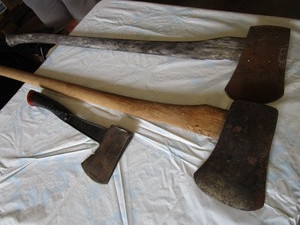 lot 68 image: Hatchet, Axes