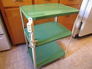 lot 85 image: Metal Utility Cart
