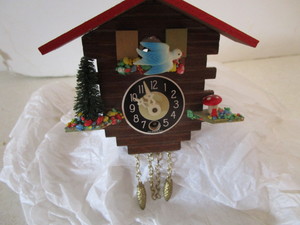 lot 113 image: W.German Mini Cuckoo Clock