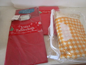 lot 119 image: Tablecloths