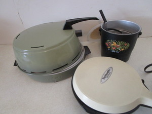 lot 150 image: Indoor Grill, Fryer, Pan Handler