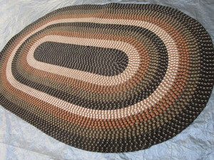 lot 158 image: Braided Rug