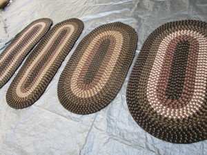 lot 159 image: Braided Rugs