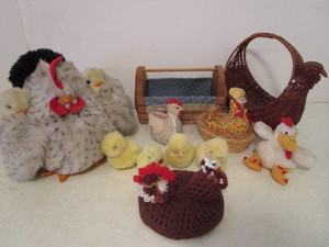 lot 177 image: Chicken Themed
