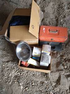 Miscellaneous Lot - Coveralls, Toolboxes, Filters, Etc