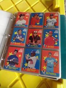 Album of Fleer Baseball Insert Sets - 1986-1992