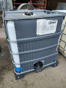 Empty 265 Gallon Fertilizer Tank