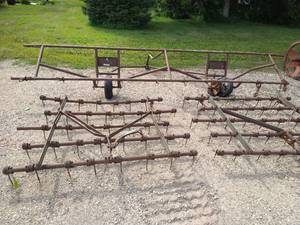 Vintage Harrow Cart