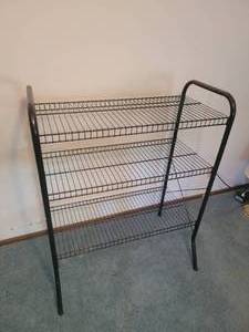 lot 103 image: Steel Closet Rack