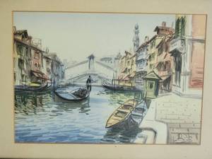 lot 78 image: Venetian Waterscapes Prints