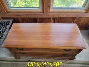 lot 112 image: Contemporary Virginia Maid Cedar Chest