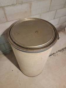 lot 125 image: Cardboard Storage Drum