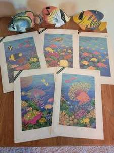 lot 84 image: Tropical Reef Dcor Collection