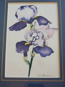 lot 88 image: Amy Hautman Orchid Watercolor