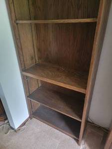 lot 74 image: Tall Primitive Bookcase