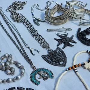 lot 98A image: Striking Black to Silver Jewelry Collection
