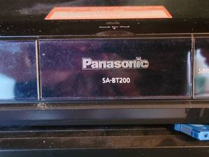 lot 132 image: Panasonic Bluray Disc Player SA-BT200