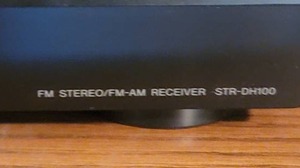lot 131 image: Sony Stereo FM-AM Receiver STR-DH100