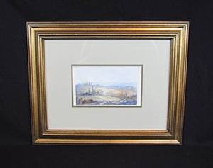 lot 7 image: Art European Views Trio