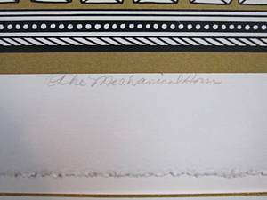 lot 9 image: Art Serigraph