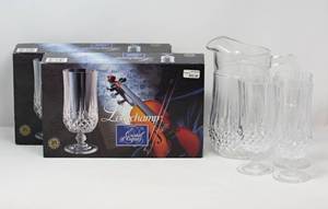 lot 69 image: Cristal Darques French glassware