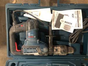 Bosch 12 Amp 1-916 in. Corded Variable Speed SDS-Max Combination ConcreteMasonry Rotary Hammer Drill with Carrying Case  Customer Returns See Pictures