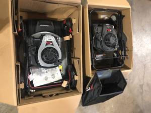 Lot of Assorted Lawn Mowers Customer Returns See Pictures