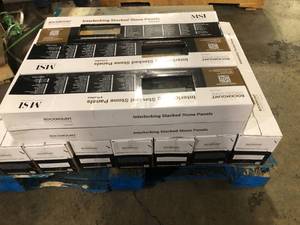 Pallet of MSI Natural Earth Ledger Panel 6 in. x 24 in. Textured Quartz Wall Tile (60 sq. ft.Pallet) (10 Boxes)  Customer Returns See Pictures