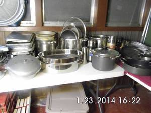 lot 259 image: All the pots and pans