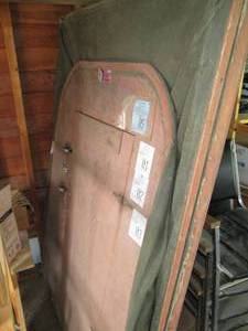 lot 321 image: Larger Vintage Wood  fish  spearing house