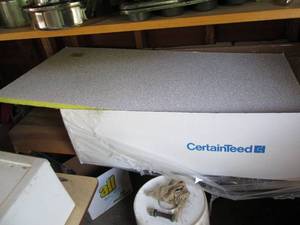 lot 323 image: CertainTeed Insulated ceiling tiles