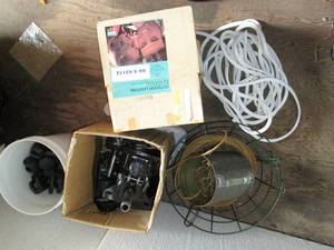 lot 330 image: Assortment of office chair parts,