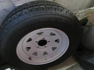 lot 136 image: New 2057515 Towmax STR trailer  tire and rim