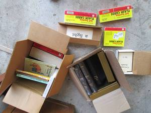lot 150 image: Box of Holy Bibles and another box