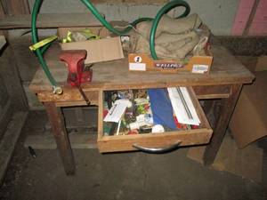 lot 378 image: Bench sold with all contents