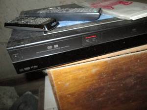 lot 403 image: VHS  DVD player