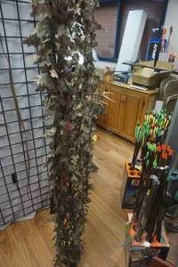 lot 88 image: Ameristep Model 3330 Tree Stand Camo Concealment Curtain with Mounting Bracket