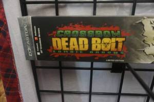 lot 29 image: Easton 3 Pack XX75 Dead Bolt Cross Bow Zombie Bolts