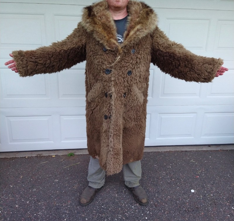 Vintage buffalo coat sales for sale