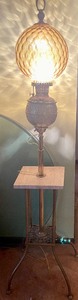 lot 27 image: Vintage Lamp Table