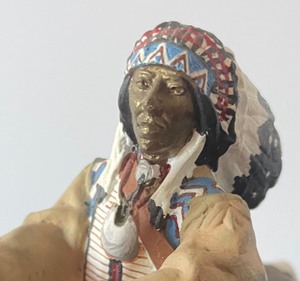 lot 43 image: Hamilton Collection Windrider Figurine by Chuck Ren
