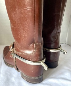 lot 147 image: Brown Leather Riding Boots
