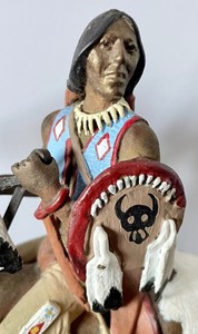 lot 155 image: Native American Figurine by Chuck Ren