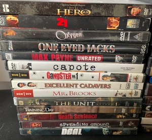 lot 160 image: DVD Grouping