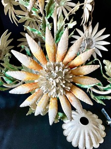 lot 170 image: Vintage French Tole Light Fixture
